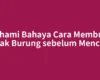 Pahami Bahaya Cara Membuat Jebak Burung sebelum Mencoba
