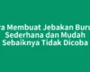 Cara Membuat Jebakan Burung Sederhana dan Mudah Sebaiknya Tidak Dicoba